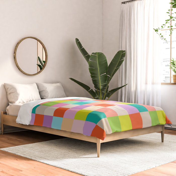 Bright Checks Comforter Gallery Image 2