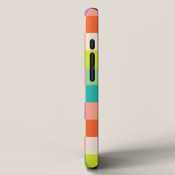 Bright Checks iPhone Case Gallery Image 2