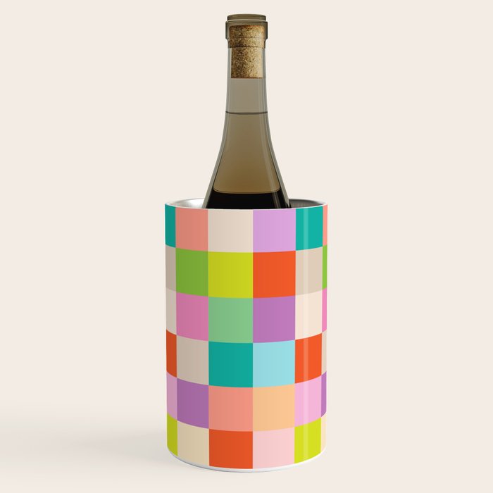 Bright Checks Wine Chiller Gallery Image 3