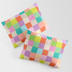 Bright Checks Pillow Sham Gallery Image 3