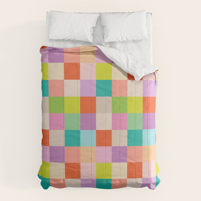 Bright Checks Comforter Gallery Image 1