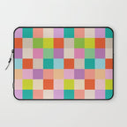 Bright Checks Laptop Sleeve Gallery Image 1
