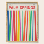 Palm Springs 1930: Retro Mid-Century Edition  Serving Tray Gallery Image 1