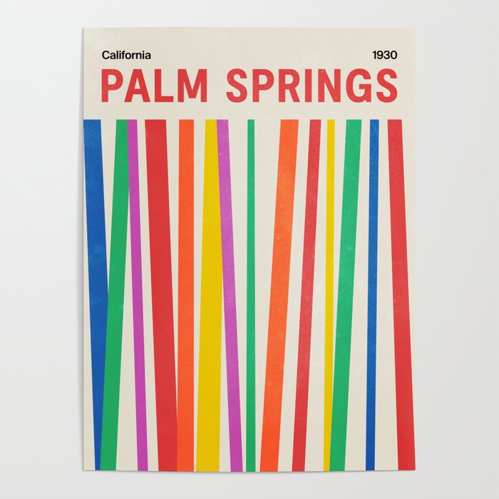 Palm Springs 1930: Retro Mid-Century Edition  Poster Gallery Image 1