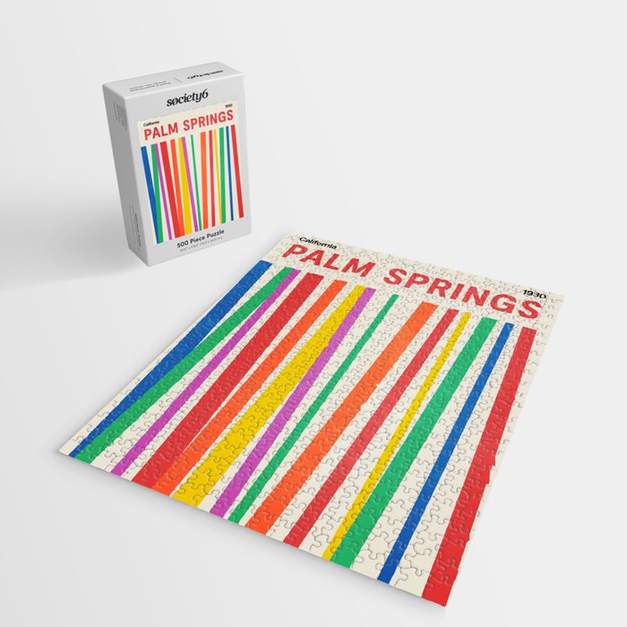 Palm Springs 1930: Retro Mid-Century Edition  Jigsaw Puzzle Gallery Image 2