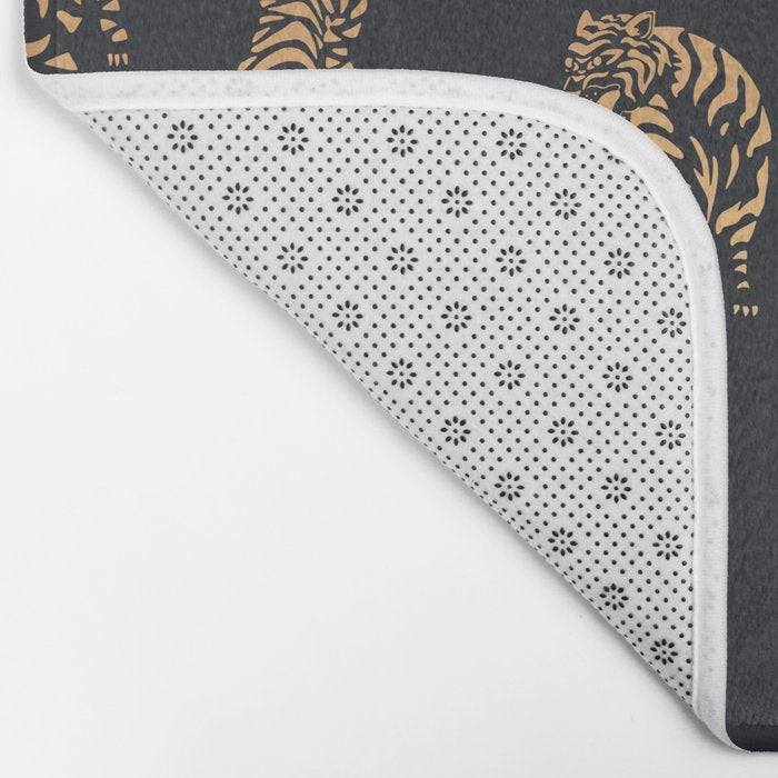 Golden Tigers Bath Mat Gallery Image 2