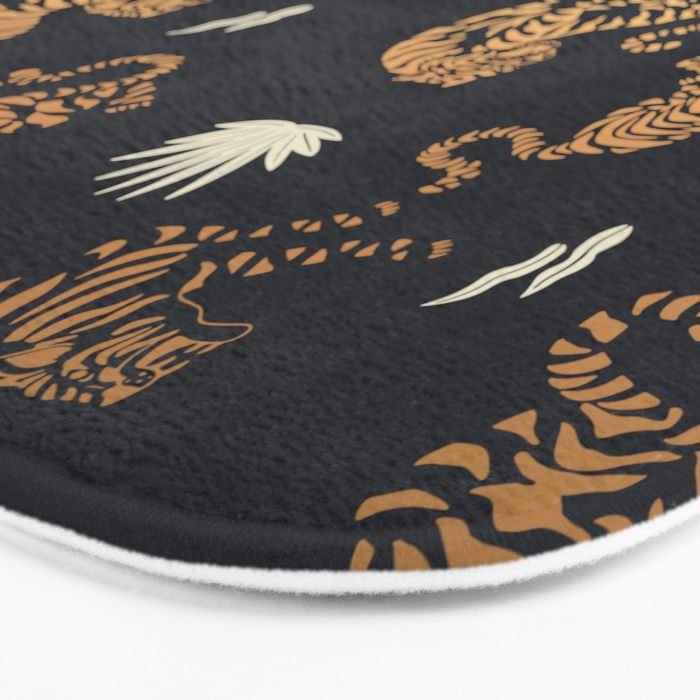 Golden Tigers Bath Mat Gallery Image 3