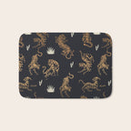 Golden Tigers Bath Mat Gallery Image 1