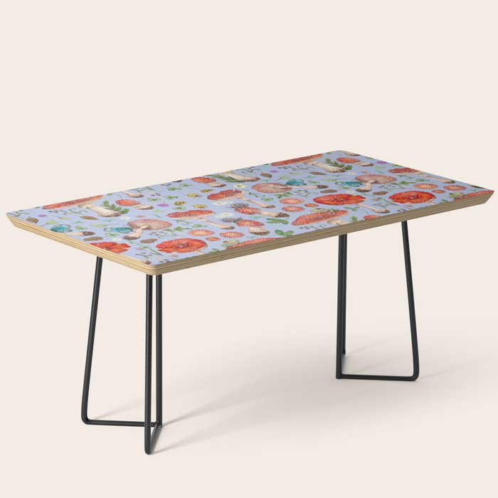 Lovely Red Mushrooms - Bluebg Coffee Table Gallery Image 1