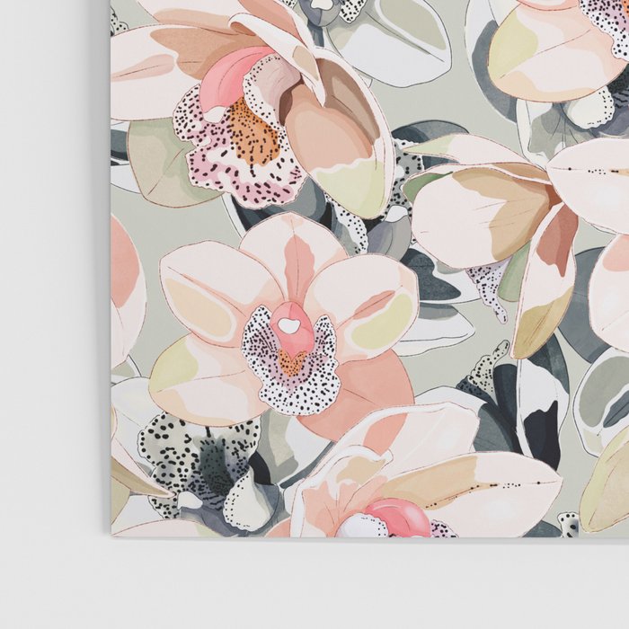 Tropical flowery leafy A Poster Gallery Image 3