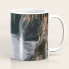 Waves Below Pines - Pacific Northwest Coast Wall Art Coffee Mug Gallery Image 1