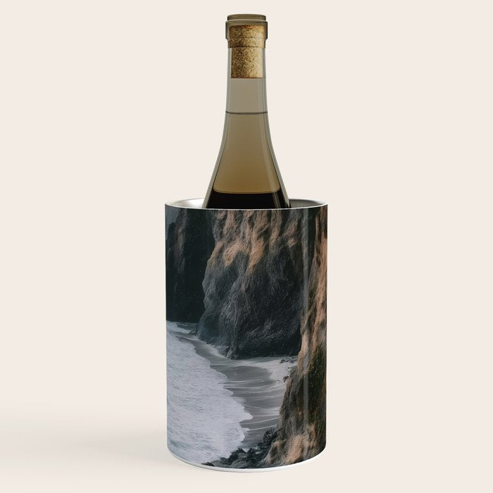 Waves Below Pines - Pacific Northwest Coast Wall Art Wine Chiller Gallery Image 3