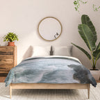 Waves Below Pines - Pacific Northwest Coast Wall Art Comforter Gallery Image 3