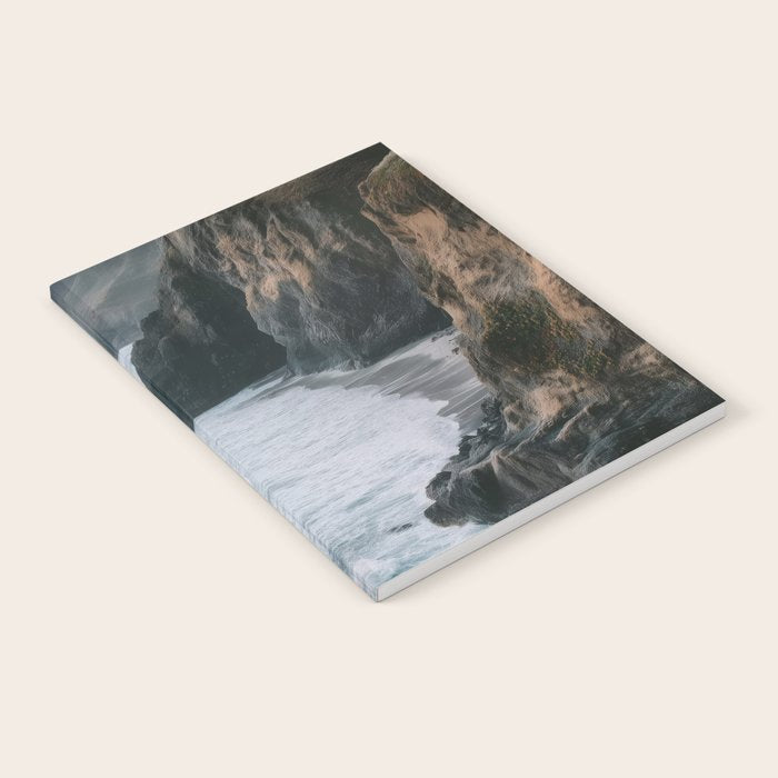 Waves Below Pines - Pacific Northwest Coast Wall Art Notebook Gallery Image 2