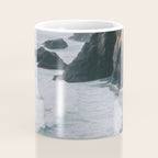 Waves Below Pines - Pacific Northwest Coast Wall Art Coffee Mug Gallery Image 4