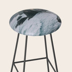 Waves Below Pines - Pacific Northwest Coast Wall Art Stool Gallery Image 2