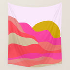 Adelaida, mountain sunset Wall Tapestry Gallery Image 4