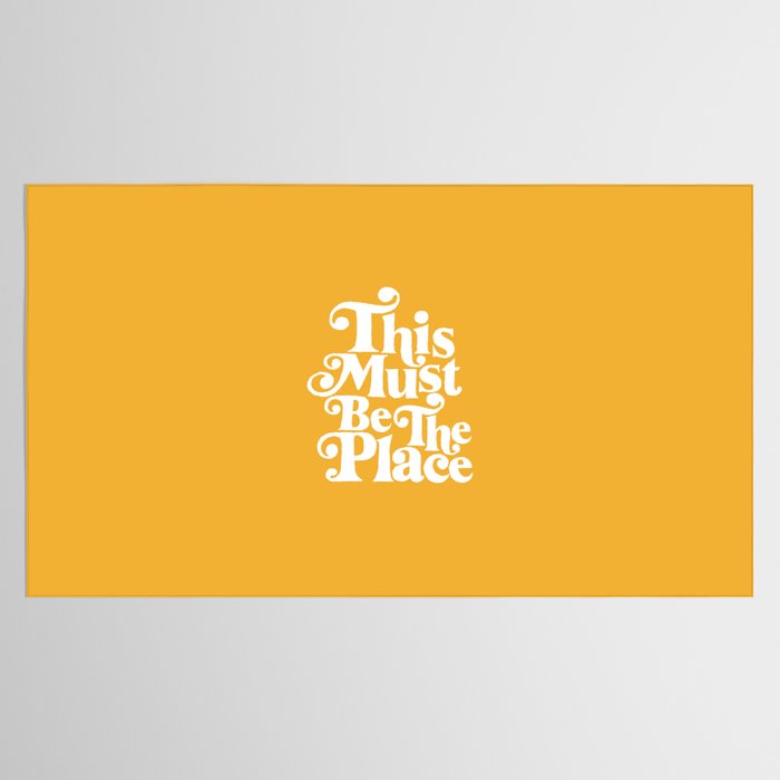 This Must Be The Place - Yellow Palette Tablecloth Gallery Image 2