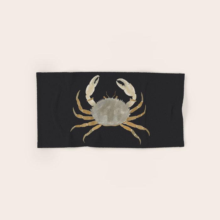 Minimalist Crab 2 Bath Towel Gallery Image 1