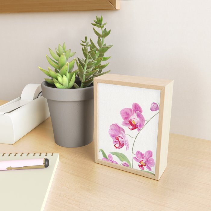 Orchid Mini Art Print Gallery Image 2