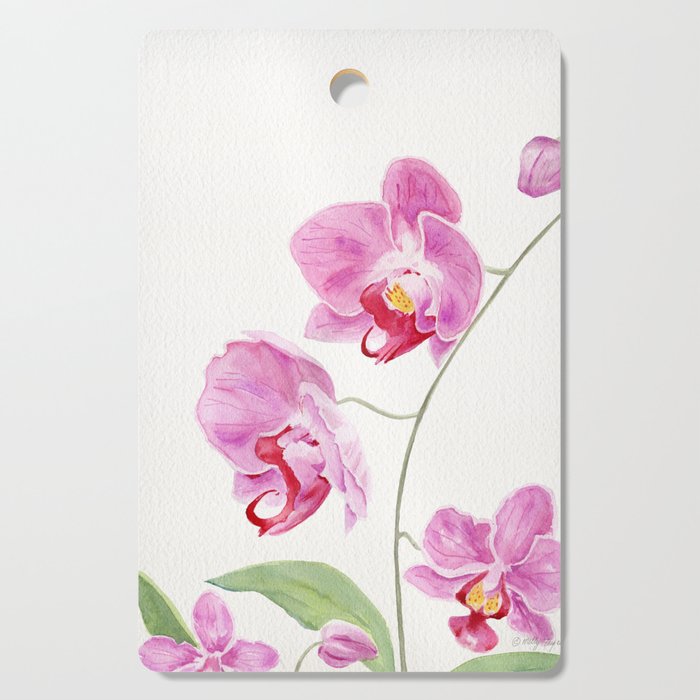Orchid Cutting Board Gallery Image 1