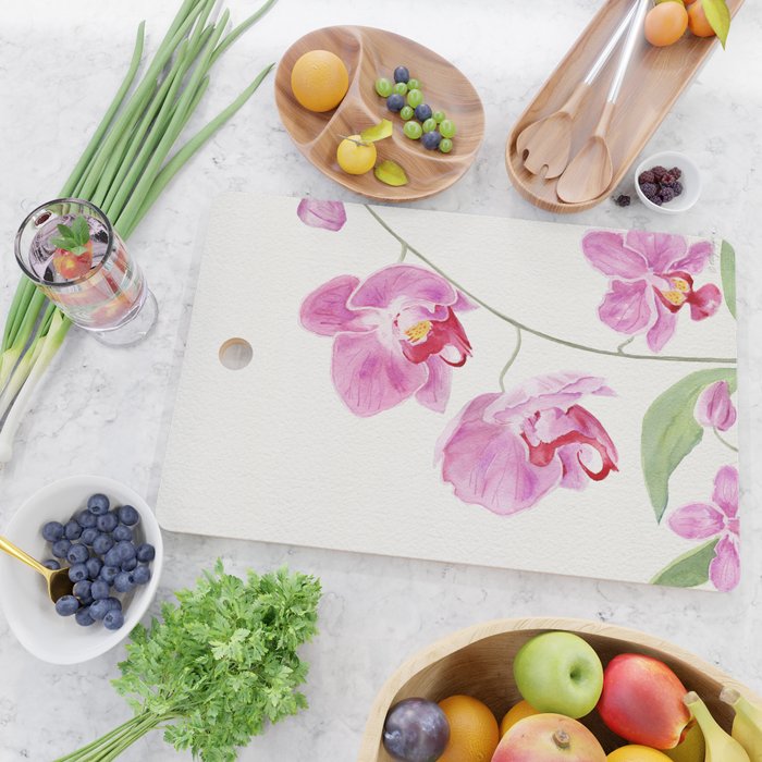 Orchid Cutting Board Gallery Image 2