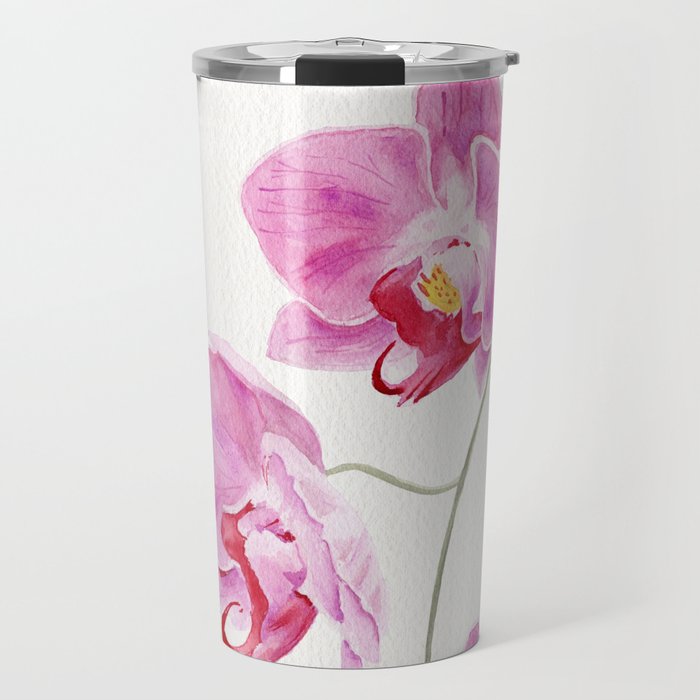 Orchid Travel Mug