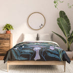 Sphinx Moth Moon Garden Comforter Gallery Image 3