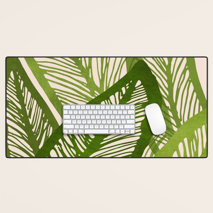 Green Tropics Desk Mat Gallery Image 1