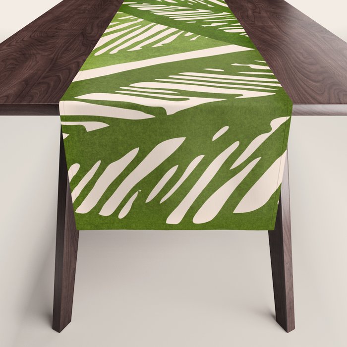 Green Tropics Table Runner Gallery Image 1