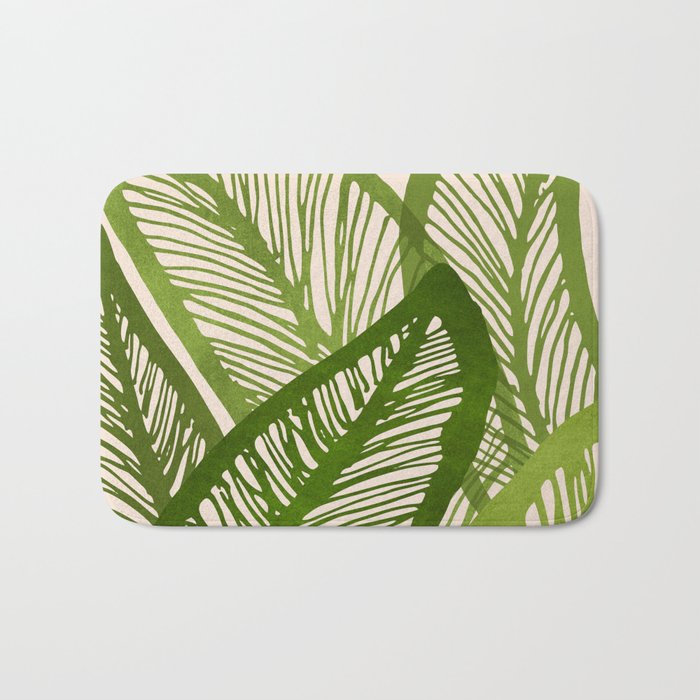 Green Tropics Bath Mat Gallery Image 1