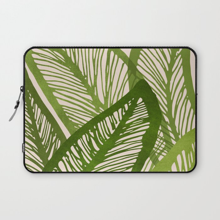 Green Tropics Laptop Sleeve Gallery Image 1