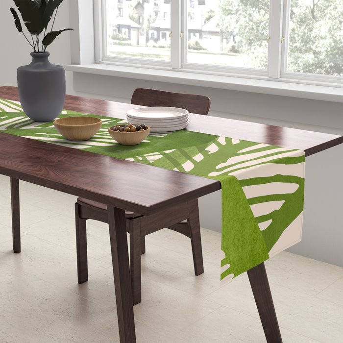Green Tropics Table Runner Gallery Image 2