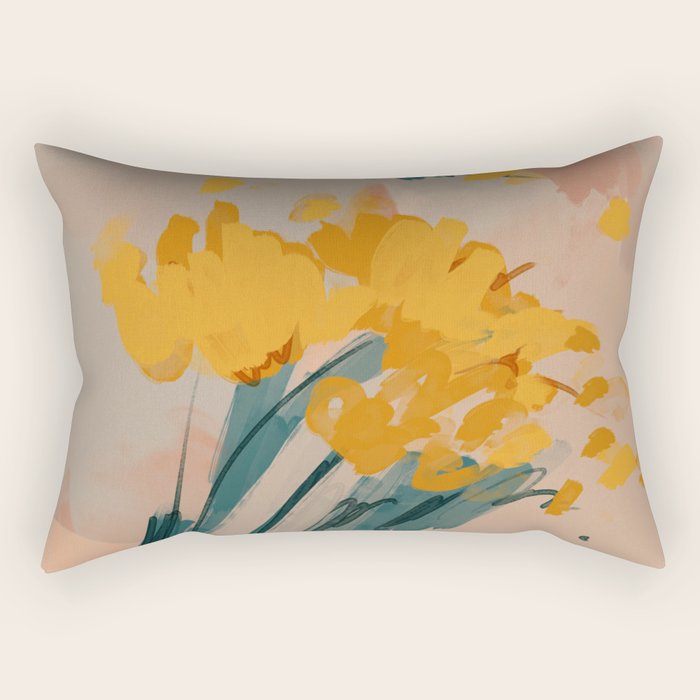 Bouquet Of Summer Sunshine Rectangular Pillow Gallery Image 2