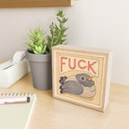 'Fuck' Pigeon 03 Mini Art Print Gallery Image 2