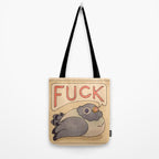 'Fuck' Pigeon 03 Tote Bag Gallery Image 2