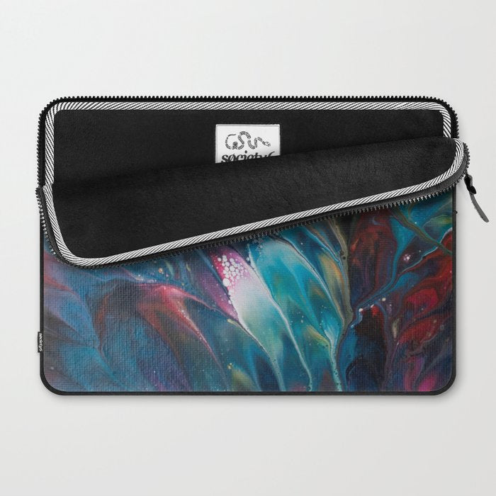 Multi Feather Splash Laptop Sleeve Gallery Image 2