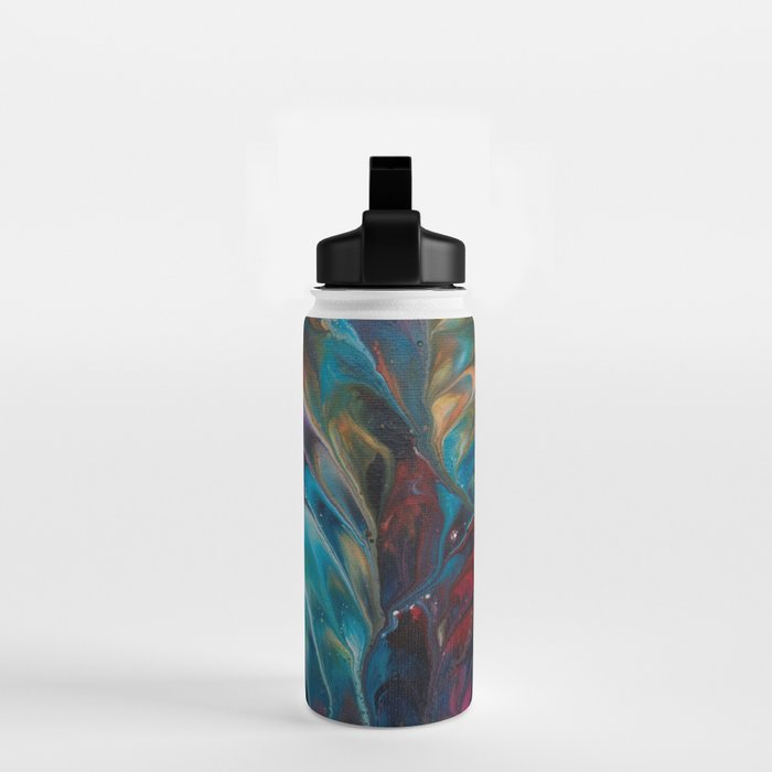 Multi Feather Splash Water Bottle Gallery Image 2