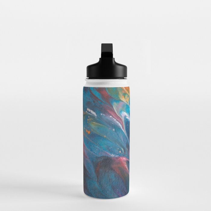 Multi Feather Splash Water Bottle Gallery Image 3