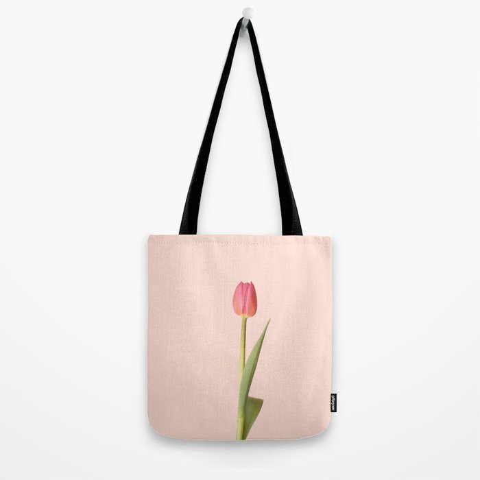 The pink tulip | Floral photography | Flower botanical photograph Tote Bag Gallery Image 2
