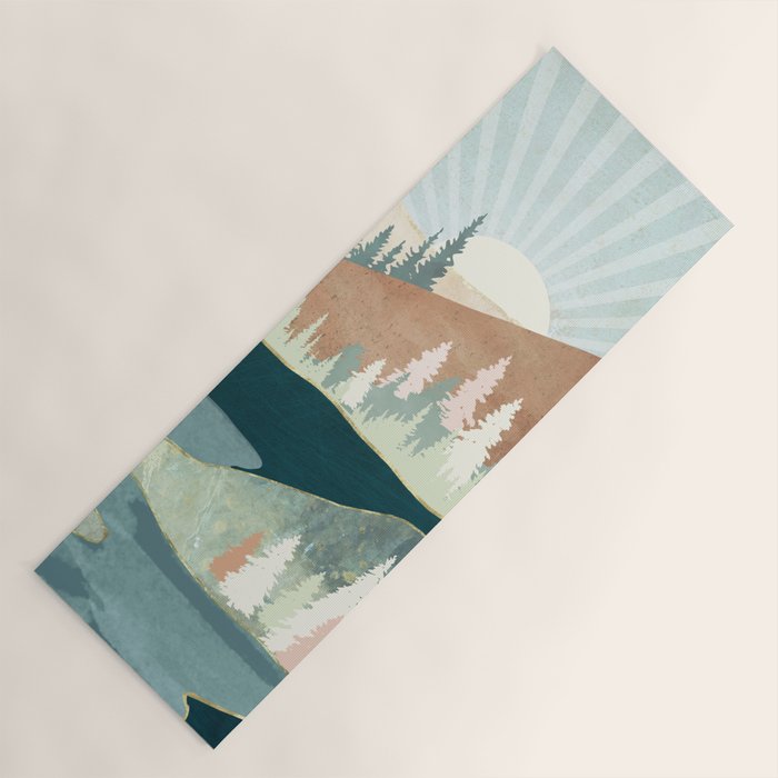 Autumn Sun Yoga Mat Gallery Image 1