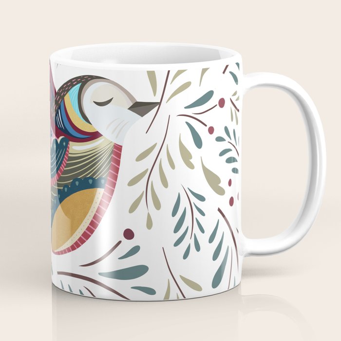 Peace Bird | White Coffee Mug Gallery Image 1