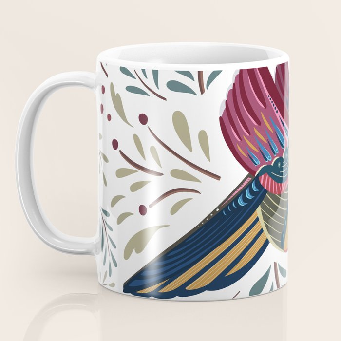 Peace Bird | White Coffee Mug Gallery Image 3