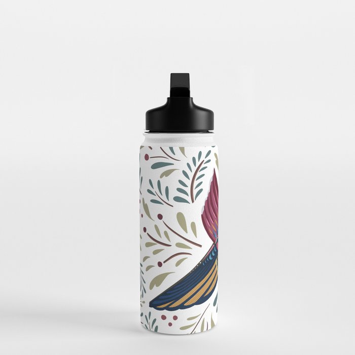 Peace Bird | White Water Bottle Gallery Image 3
