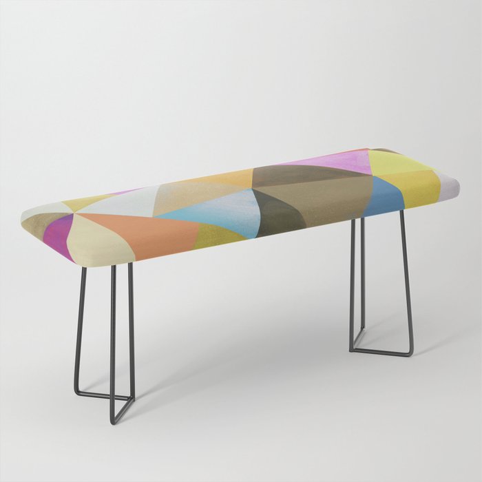 Abstract Angles Bench Gallery Image 1