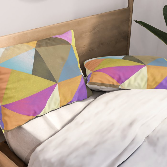 Abstract Angles Pillow Sham Gallery Image 2