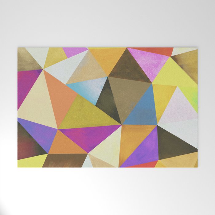 Abstract Angles Welcome Mat Gallery Image 1