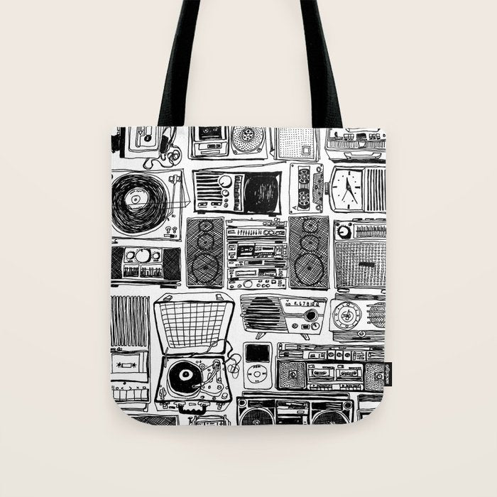 Music Boxes Tote Bag Gallery Image 1