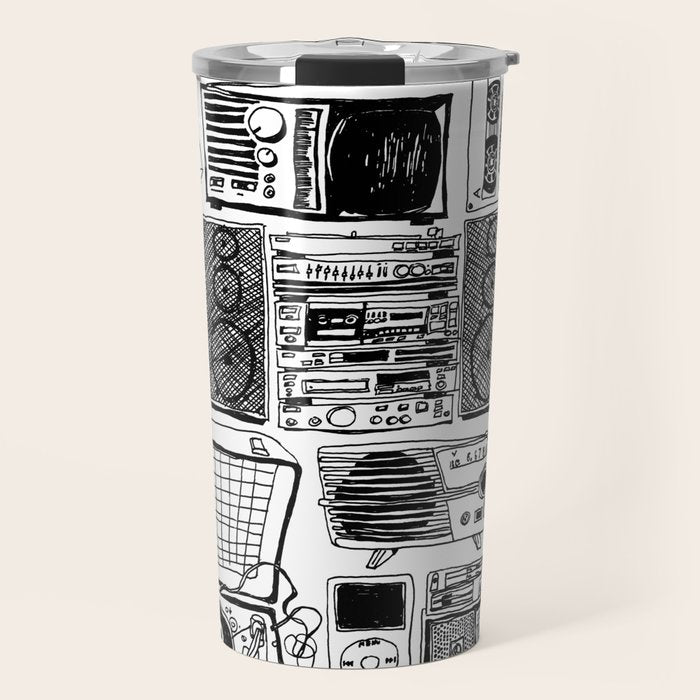 Music Boxes Travel Mug Gallery Image 1