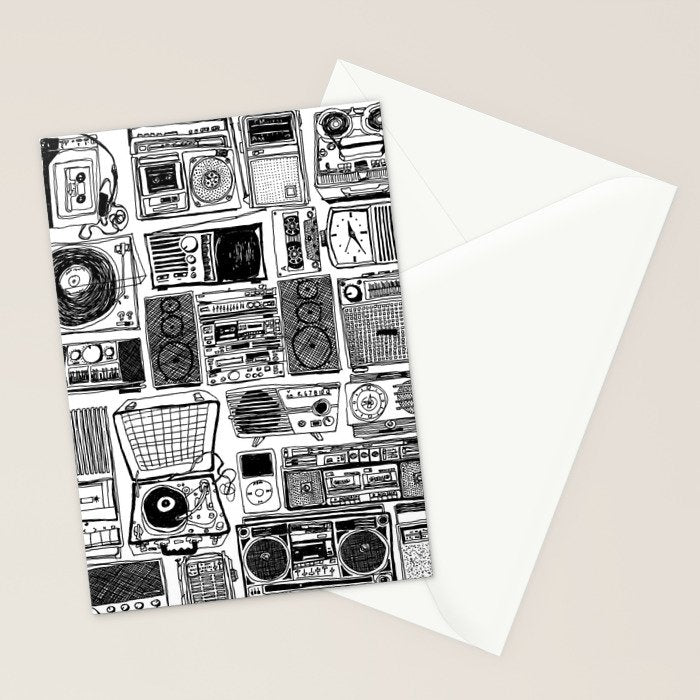 Music Boxes Stationery Card Gallery Image 2